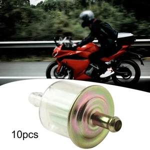 Practical Fuel Filters Gas LARGE 10 X Accessories And 8 Mm Inline Part - Picture 1 of 12