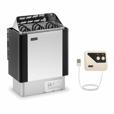 Stufa Elettrica Per Sauna Riscaldatore Saune Finlandesi 4,5kW Centralina 400V 3N