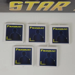 5 HASBRO 2016 Star Trek Risk Board Game Replacement Manhunt Pieces - Picture 1 of 4