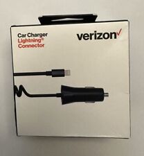 Verizon Car Charger Connector USB Cable Apple iPhone New Sealed Box
