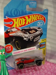 New Release DUNE-A-SOAR #22✰red/gray;or6✰50✰LEGENDS OF SPEED✰2018 Hot Wheels B - Picture 1 of 2