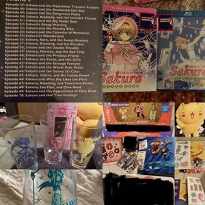 1999 TV-Show CARDCAPTORS Ep.47-70 & SakuraClearCard Blu-ray Glasbecher, Figuren - Bild 1 von 12