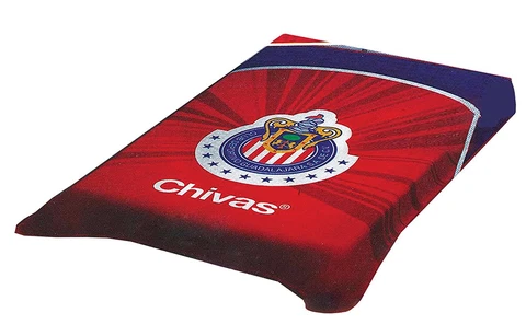 Chivas del Guadalajara Twin Size Blanket Official Licensed Colap Cover