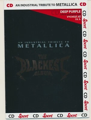 The Blackest Album An Industrial Tribute To Metallic Cardboard Sleeve Czechia CD - Image 1 of 4