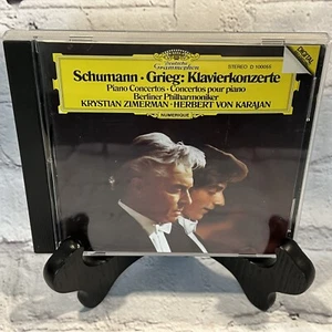 Schumann Grieg Klavierkonzerte CD Deutsche Grammophon Karajan Zimerman - Picture 1 of 3