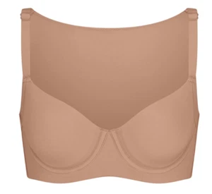 Skims Fits Everybody Full Coverage Back Smoother BH, Sienna, 34DD - Bild 1 von 4