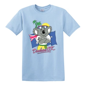 Michael Mick Doohan OK Australian Racing Legend Men's Light Blue T-Shirt - Picture 1 of 1