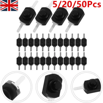 5-50 Pcs Mini Switch Latching Micro Push Button Switch Flashlight On-off Switch - Image 1 of 4