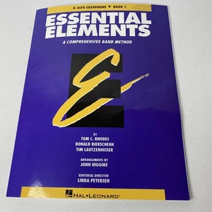Hal Leonard Essential Elements Book 1 E Flat Alto Saxophone sheet music how to - Picture 1 of 8