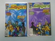 Slingers #1A+B Variant Issue Direct Edition 8.5 VF+ (1998)