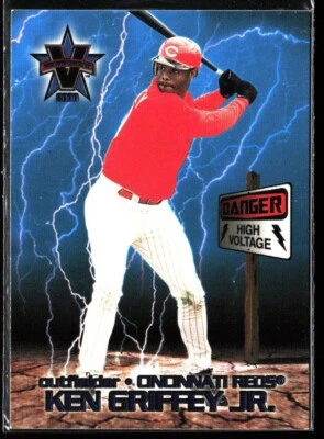 2000 Vanguard #13 KEN GRIFFEY JR. High Voltage Cincinnati Reds - Image 1 of 2