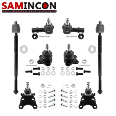 8Pcs Front Ball Joint Steering Kit Tie Rod End For 1998-2002 Honda Passport - Изображение 1 из 4