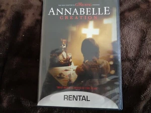 ANNABELLE CREATION HORROR DVD SELTENE GESTEMPELTE VERMIETUNG AUF AUSSENKUNSTWERKEN!! - Bild 1 von 1
