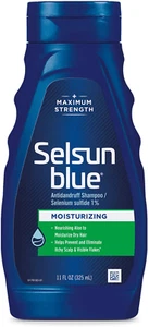 Selsun Blue Moisturizing with Aloe Dandruff Shampoo, 11 FL Oz