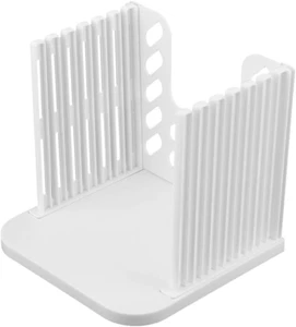 Adjustable Bread Cutter, Foldable Slicing Guide for Bagels, Toast, Sandwich, Cak - Picture 1 of 12