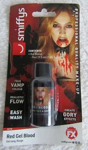 Smiffy's Make Up FX Red Gel Blood 29.5ml For Face & Body Brand New And Sealed - Picture 1 of 6