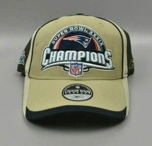Gorra Gorra de los New England Patriots NFL Super Bowl XXXIX Champions con correa - Nuevo con etiquetas - Imagen 1 de 7