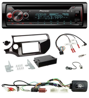 Pioneer Lenkrad DAB CD Bluetooth USB Autoradio für Kia Rio UB ab 03/2015 piano s - Bild 1 von 4