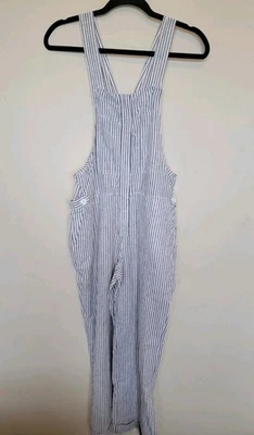 Nuevo con etiquetas Mono Now Gen X Sonoma para mujer a rayas mezcla de lino talla XS Foto 1 de 4