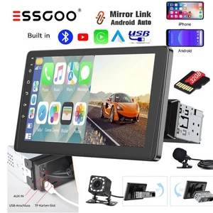 9"Zoll Autoradio Wireless Apple CarPlay& Android Auto +1080P Kamera SWC MIC EQ - Bild 1 von 17