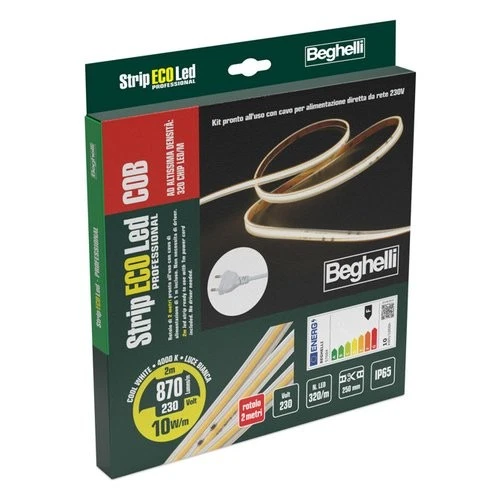 Beghelli Striscia led 200cm (20W) , luce fredda ECOLED PROFESSIONAL 57684 - Immagine 1 di 1