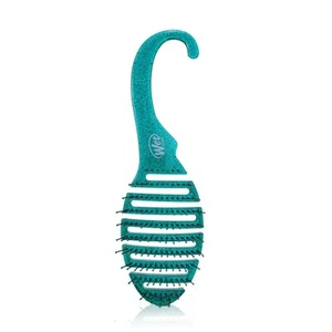 Wet Brush Shower Detangler - # Green Glitter 1pc - Picture 1 of 3