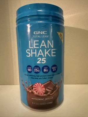 Batido GNC Total Magro 25 Menta Moca 29.3 OZ 16 Porciones Mejor Por 8/2025 L@@K Foto 1 de 4