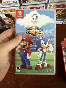 Custodia di ricambio VUOTA solo no gioco OEM Nintendo Switch Mario Sonic gioco olimpico - Foto 1 di 2
