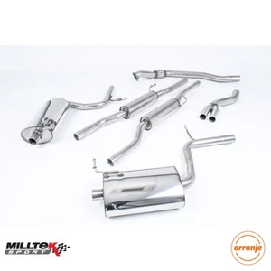 Escape Milltek Audi A4 1.8T B6 quattro Cabriolet Cat-back 2001-2005 - Imagen 1 de 1