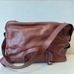 Maison Martin Margiela H&M RE-Edition Leder Upside-down Schultertasche Braun - Bild 1 von 7