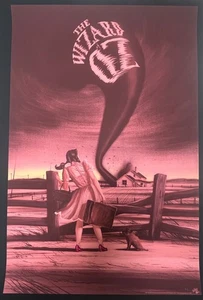 WIZARD OF OZ Movie Poster by Paul Blow 2020 MONDO Screen Print 165/250 24" X 36" - Picture 1 of 4