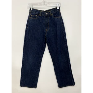 Airwalk Women’s Denim Jeans Size 14 28Wx26L Blue Dark Wash Straight Leg - Picture 1 of 10