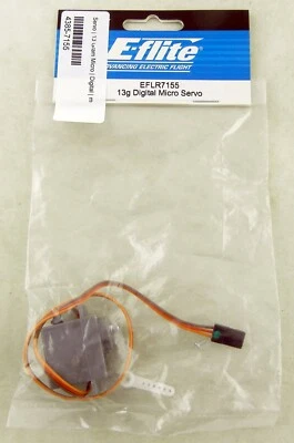 13g Digital Micro Servo - E-flite #EFLR7155 - Image 1 of 2