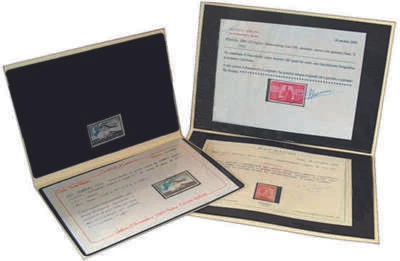 Masterphil PORTA CERTIFICATO Grande per Francobolli Master Phil