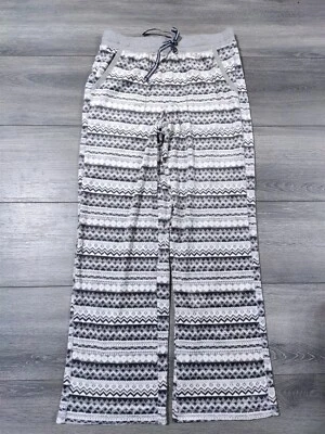 Nautica Pajamas Adult X-Small Gray Lounge Pant Sleepwear Womens Cute Pattern - Image 1 of 4