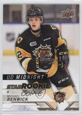 2018-19 Upper Deck CHL Star Rookies UD Midnight /25 Michael Renwick #337