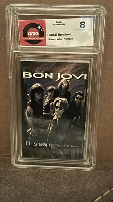 I'll Sleep When I'm Dead Bon Jovi (Cassette, Jul-1993, Mercury) Sealed AMG 8 - Image 1 of 2