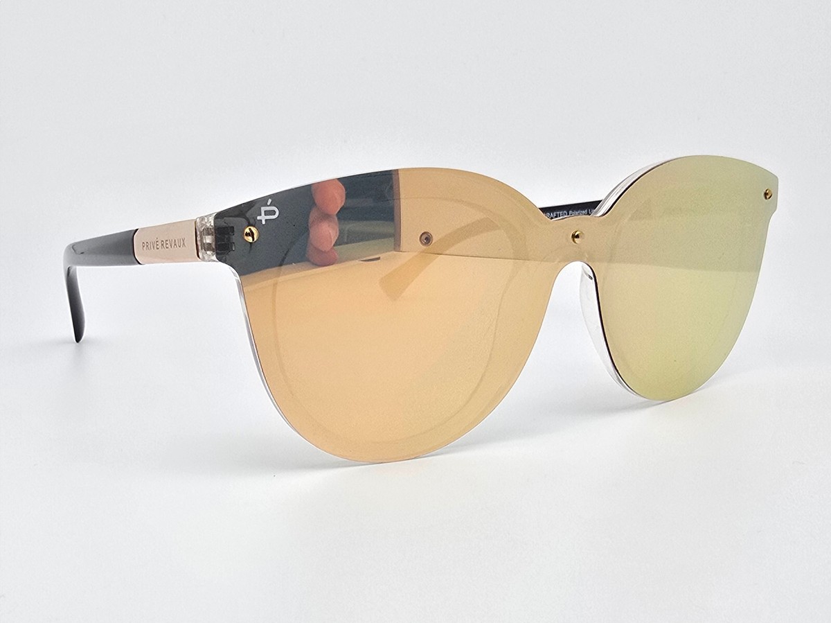 Prive Revaux Women’s Brown/Gold “The Casablanca” Cateye Polarized Sunglasses $_57.JPG?set_id=8800005007 main image 3
