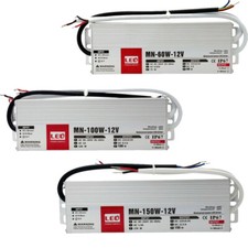 Power Supply Adapter IP67 12V 60W 100W 150W LED Transformer Driver Waterproof