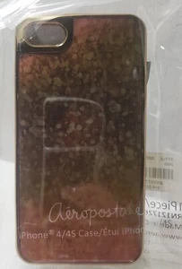 Funda para teléfono celular Aeropostale iPhone 4/4S arco iris dorado - Imagen 1 de 3