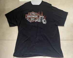 VINTAGE Las Vegas Bike Week 2012 Motorcycle Biker T-Shirt Men’s Size 2XL - Picture 1 of 5