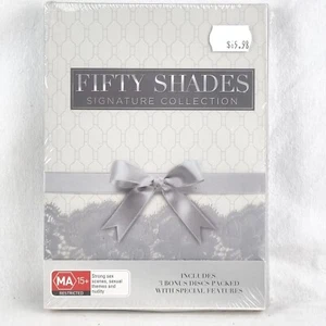 FIFTY SHADES Trilogy Signature Collection DVD NEW SEALED Grey Darker Freed R4 - Picture 1 of 5