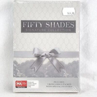 FIFTY SHADES Trilogy Signature Collection DVD NEW SEALED Grey Darker Freed R4 - Image 1 of 4