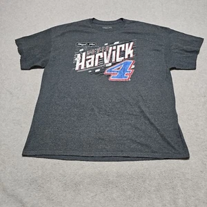 Camisa Kevin Harvick Para Hombres XXL Gris #4 Mobil 1 Stewart Haas Racing NASCAR - Imagen 1 de 9