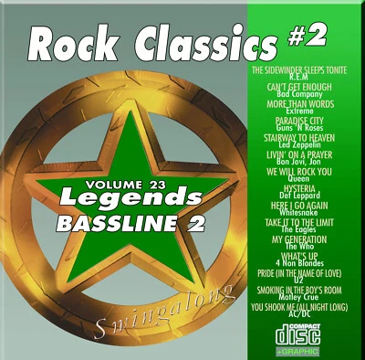 LEGENDS KARAOKE CD+G NEW BASSLINE VOL-23 More Than Words,Stairway To Heaven,+ - Image 1 of 3