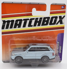 Matchbox Superfast Range Rover Sport light blue. #35 MBX 2010. short blister