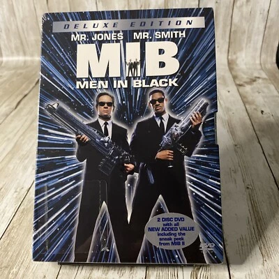 Men In Black (DVD, 2002, 2-Disc Set, Deluxe Edition) New Factory Sealed - Image 1 of 4