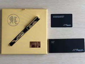 S.T. Dupont Year of the Dragon Pen Füller Limited Edition Nr. 4 - 杜邦 "龙年 "腕表限量版 - Bild 1 von 6