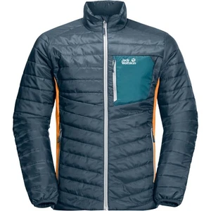 BNWT Jack Wolfskin Routeburn Jacket Men Orion Blue Large insulated mid-layer - Picture 1 of 5