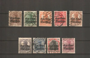 Deutsche Post Polen gestempelt aus 6 - 16 gestempelt (europa::22705 ) - Picture 1 of 1